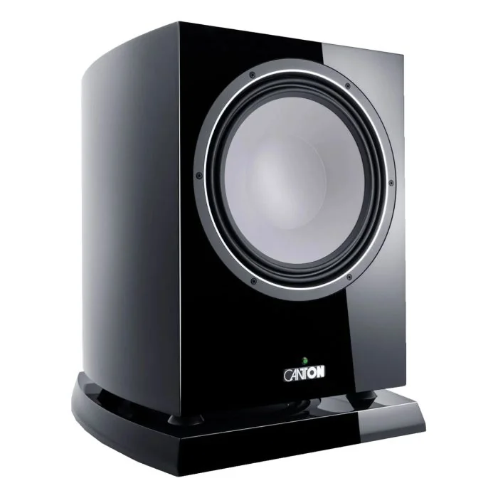 Canton - Vento Sub 12 - 12" Active Subwoofer - Gloss Black