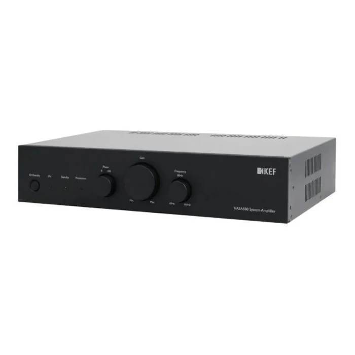 KEF - KASA500 - 2 x 250W Class-D Subwoofer Amplifier - Angle