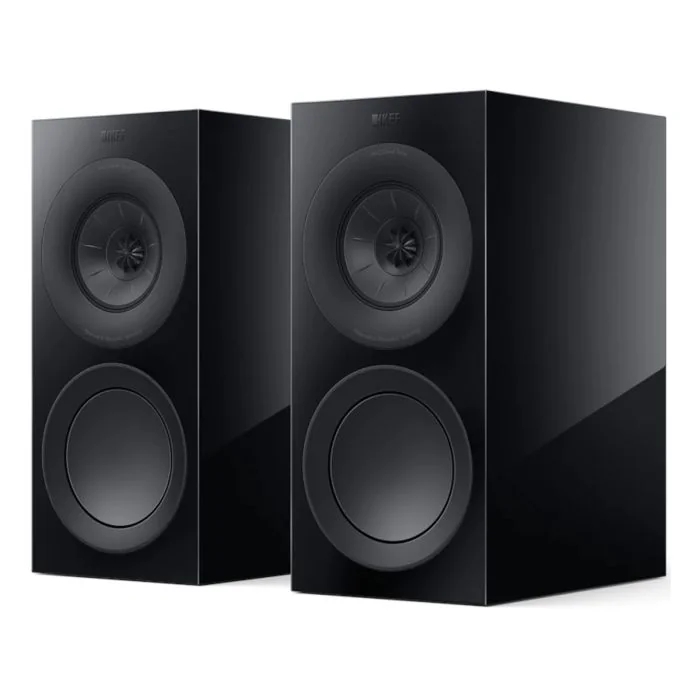 KEF - R3 Meta - 6.5" 3-Way Bookshelf Speakers - Gloss Black