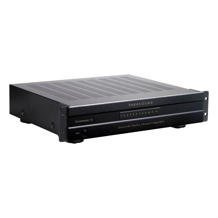 Parasound - FZM12-1 - ZoneMaster 12-Channel Amplifier - Angle
