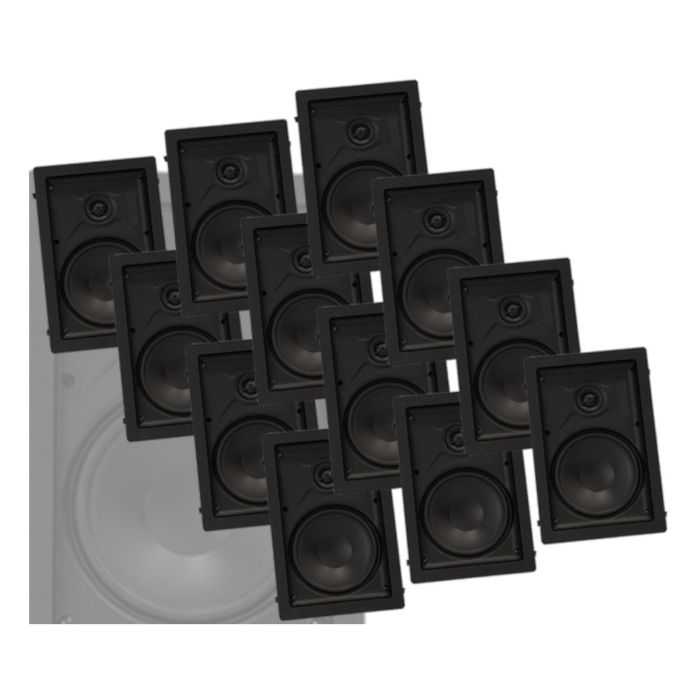Phase Technology - CS-6-IW-MP - 6.5" In-Wall Speakers Master Pack