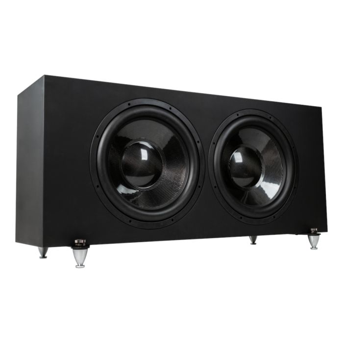 RBH - UNRIVALED 221-SF/R - 2 x 21&quot; Carbon Fiber Subwoofer - Angle