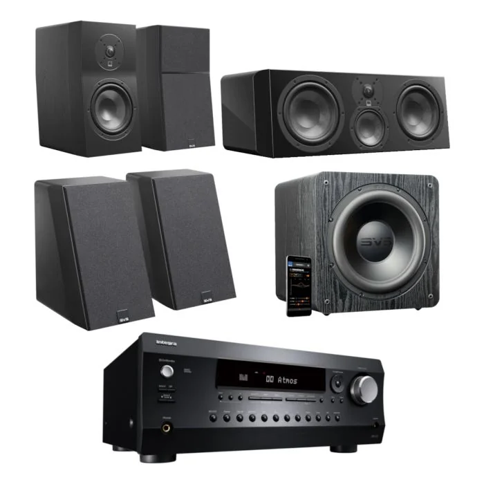 SVS - SB-2 - 5.1 Basic Surround Bundle w/ Integra Amplifier