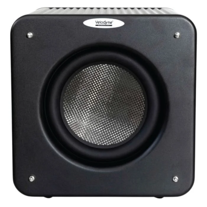 Velodyne - MicroVee X - 6.5" 300W Aluminum Subwoofer - Black