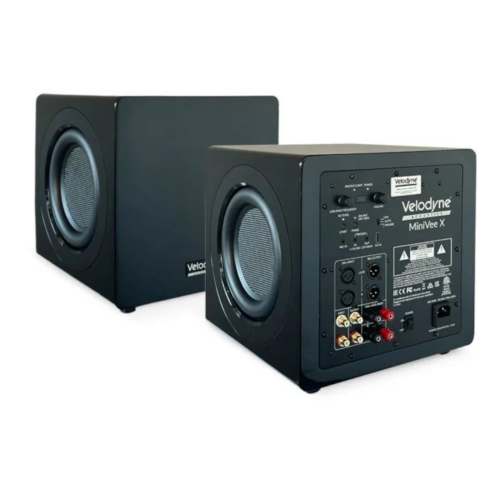 Velodyne - MiniVee X - 8" Ultra-Compact Sealed Subwoofer