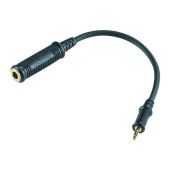 Grado - Mini 4-Conductor Adapter - 1/8" (3.5mm to 1/4" (6.3mm) Cable