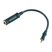 Grado - Mini 4-Conductor Adapter - 1/8" (3.5mm to 1/4" (6.3mm) Cable