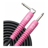 Analysis Plus - Genesis Pure Pink - Pro Instrument Cable - Straight / Straight