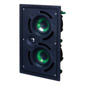 Beale - IWLCR4-MB - Dual 4″ LCR 2-Way In-Wall Speaker - Angle