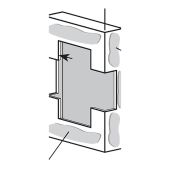 Atlantic Technology - In-Box-155 LCR - In-Wall Enclosure (Single)