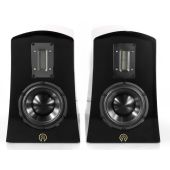 Alta Audio - Alyssa - 6" Bookshelf 2-Way Speakers (Pair) - Black - (Stands Not Included)