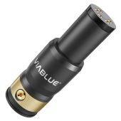 ViaBlue - EPC-2 Phono - 5-PIN DIN To RCA w/ Ground Cable (Pair)