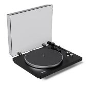 Kanto - OBI3 G2 - Bluetooth Turntable with Phono Preamp - Matte Black - Top/Side
