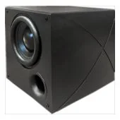 Phase Technology - PL-10P - 10" Power Lux Ported Active Subwoofer - Angle