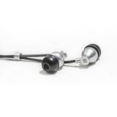 RE800 Silver In-Ear Monitor - close up