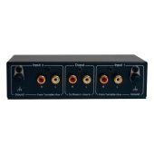 Rek-O-Kut - Low Noise Stereo Phono/Aux Switch v2 -  Front