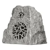 Rockustics - StonehengeII - 8" 2-Way Outdoor Speaker Rock - Gray