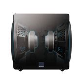 SVS - 3000 Micro R - Dual 9" Evolution Sealed Subwoofer (Single) - Black - Front