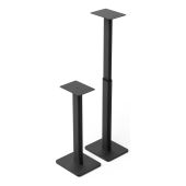 Kanto - SPH - Height Adjustable Speaker Stands (Pair) - Height Adjusted