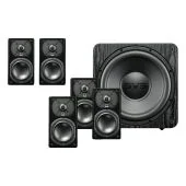SVS - Prime Satellite 5.1 - Satellite & Subwoofer System - Black Ash