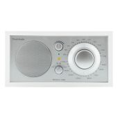 Tivoli - Model One - 3" AM/FM Mono Radio w/ AUX - White/Silver - Front