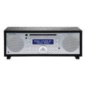 Tivoli Audio - Music System BT - Black Ash/Silver - Angle