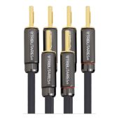Tributaries - 6BW - Series 6 Mark II Bi-Wire Speaker Cables - 2 x Banana to 4 x Banana