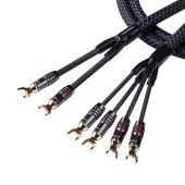 Tributaries - 8BW - Series 8 Bi-Wire Speaker Cable - Spade, Spade
