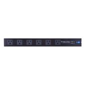 Tributaries - PWRC-T10X - 10 Outlet Power Bar - Angle