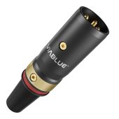 ViaBlue - EPC-2 - 90° DIN to XLR Phono Cable w/Ground (Pair)