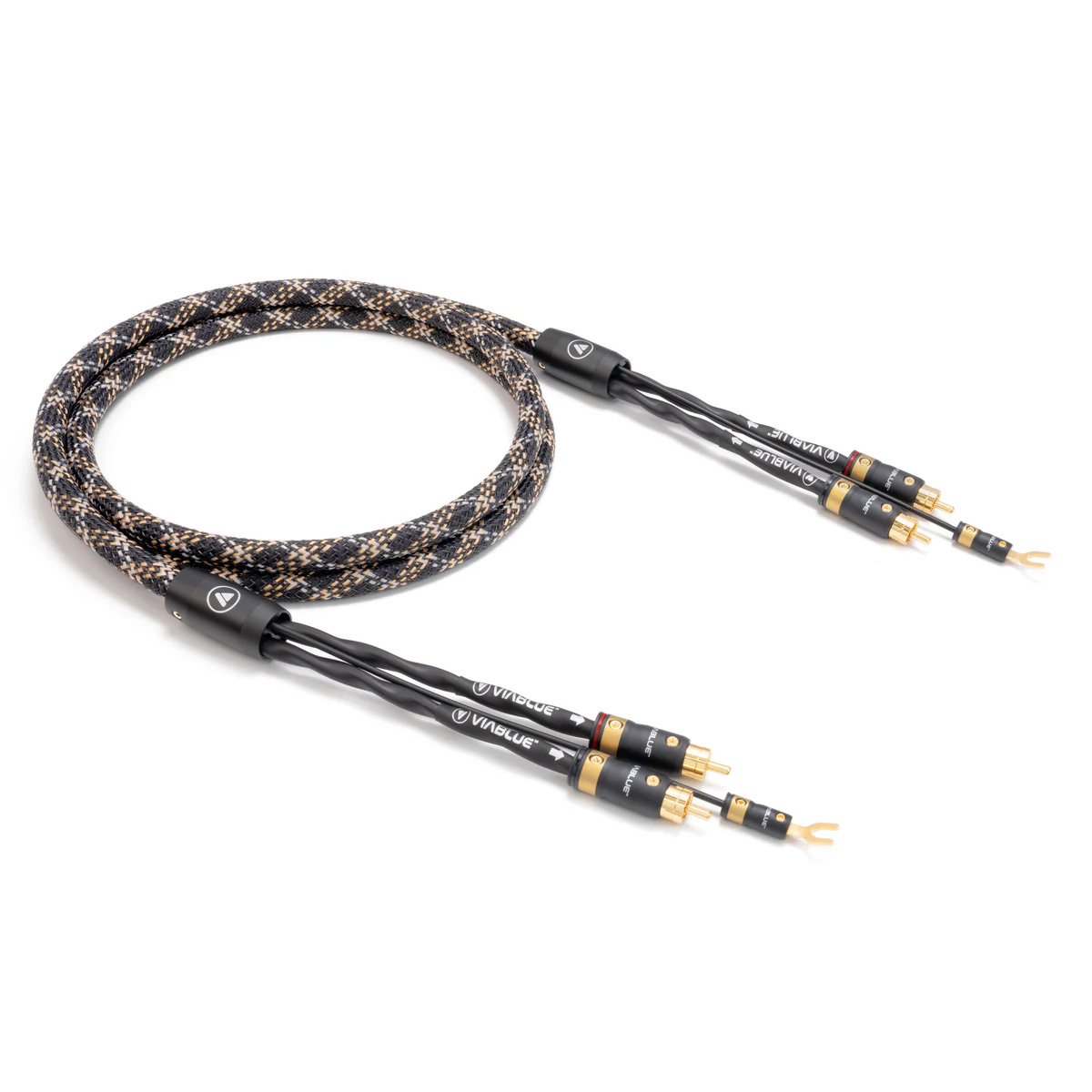ViaBlue - NF-S5 - DIN to RCA Tonearm Cable