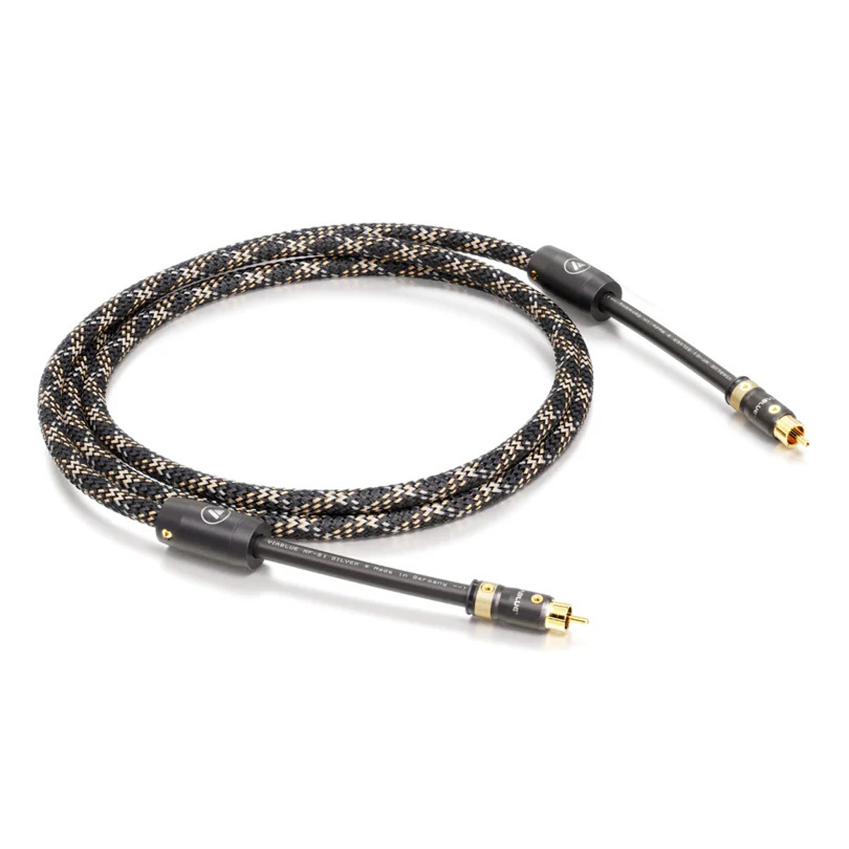 ViaBlue - NF-75 Digital Coax (RCA) Cable with T8 Terminations