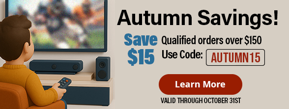 $15 off $150 Use Code AUTUMN15 