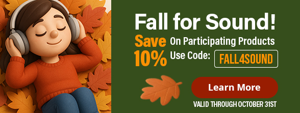 10% Off! Use code FALL4SOUND