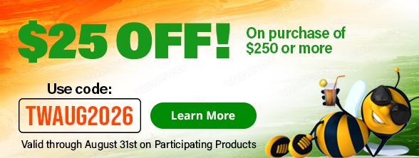 Save $25 on purchases over $250