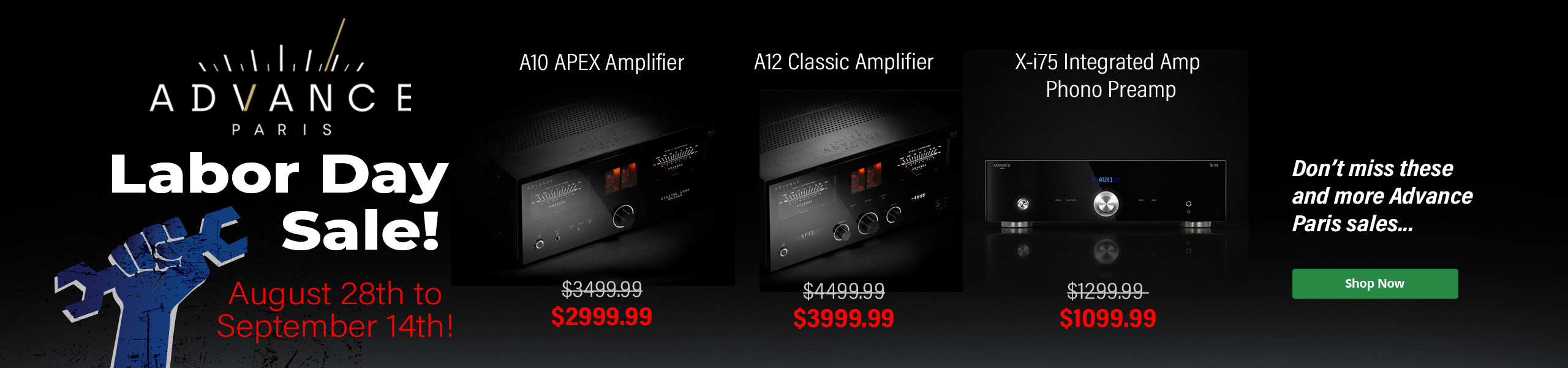 Advance Paris Sale - Sept 2026 Desktop