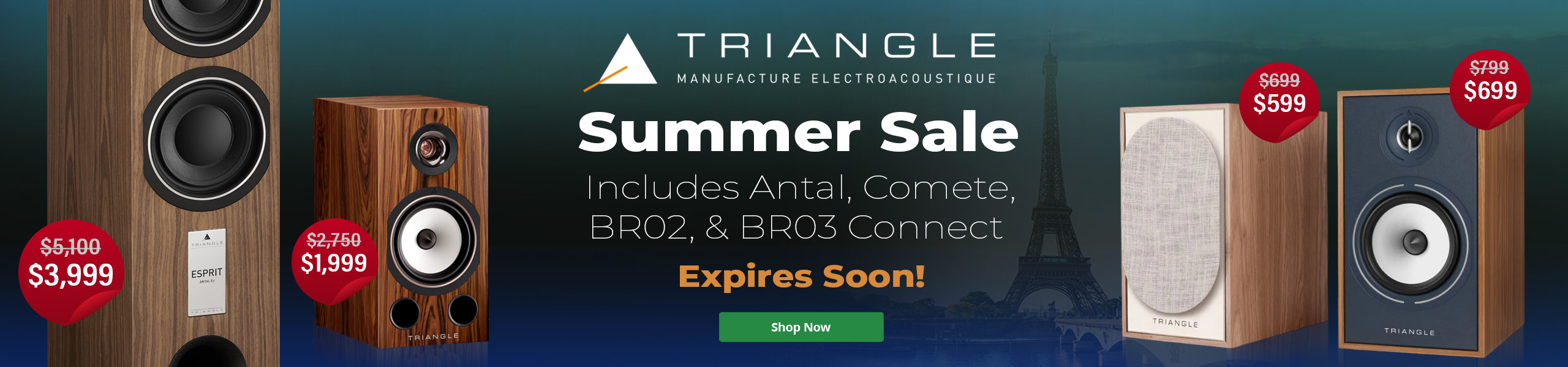 Triangle Summer Sale - July 2026 Desktop