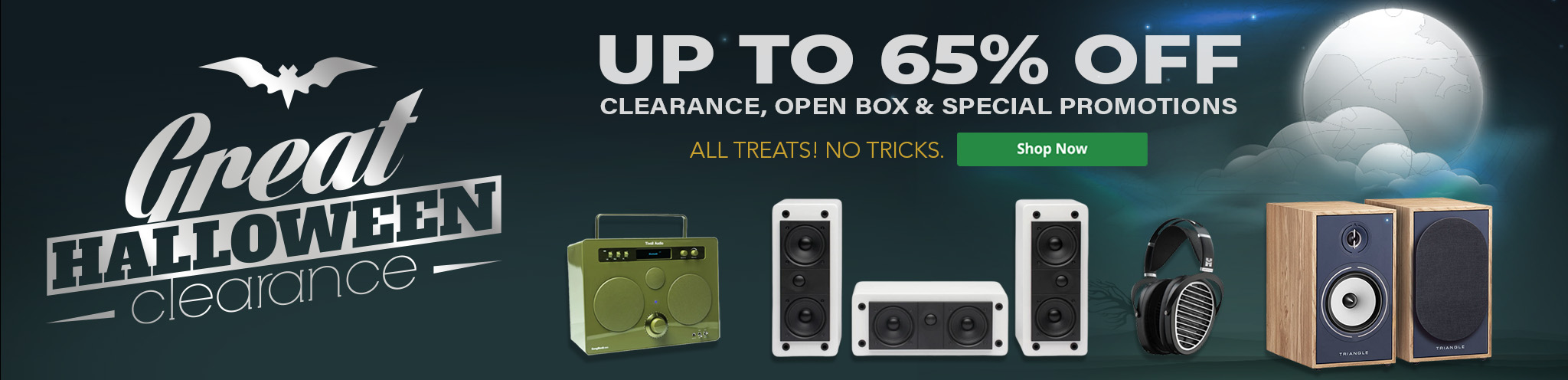 Halloween Clearance Sale - Up to 65% Off - Desktop Oct 2025