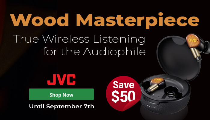 JVC Wood Masterpiece - $50 off!