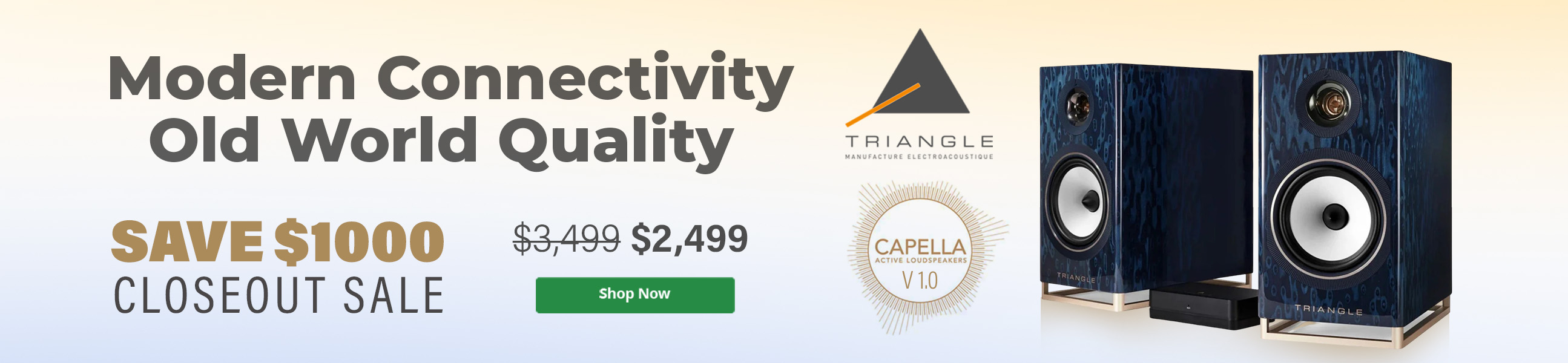 Triangle Capella $1000 off! March 2026 - Desktop