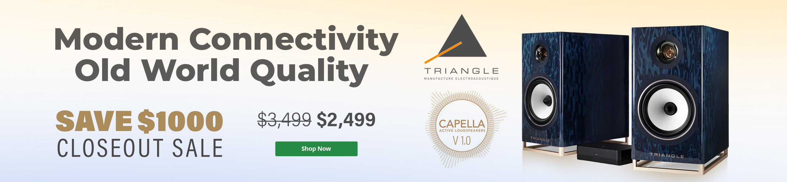 Triangle Capella $1000 off! March 2026 - Desktop
