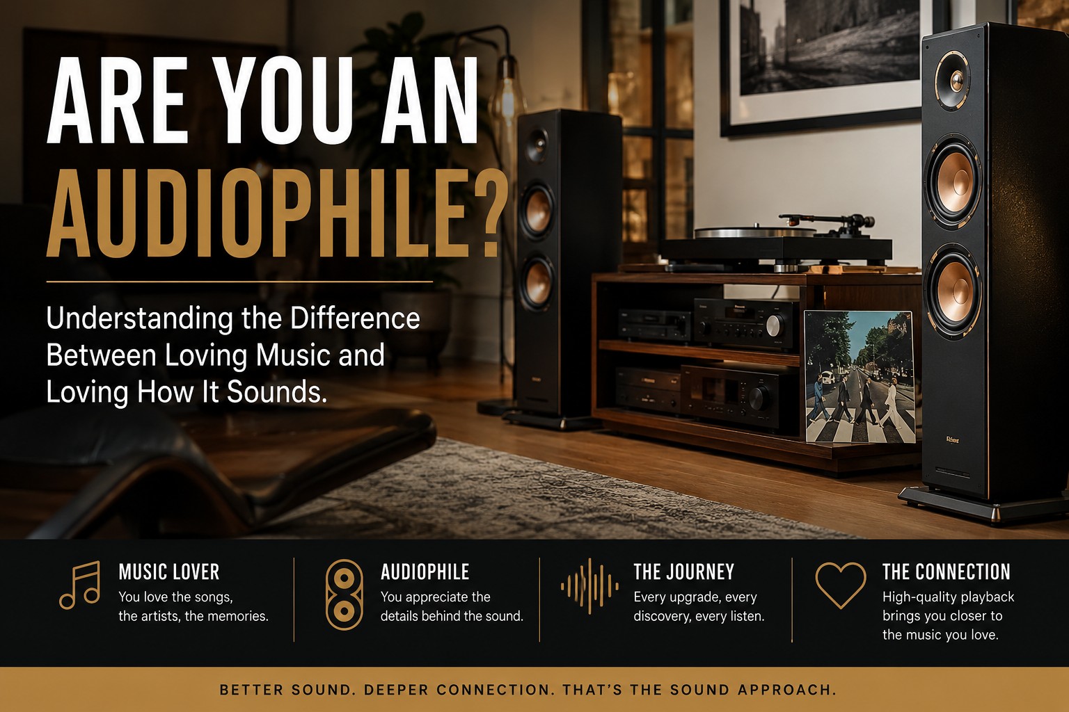How do you classify your love for music?