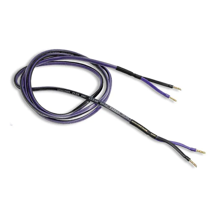 Analysis Plus - Clear Oval - Speaker Cables