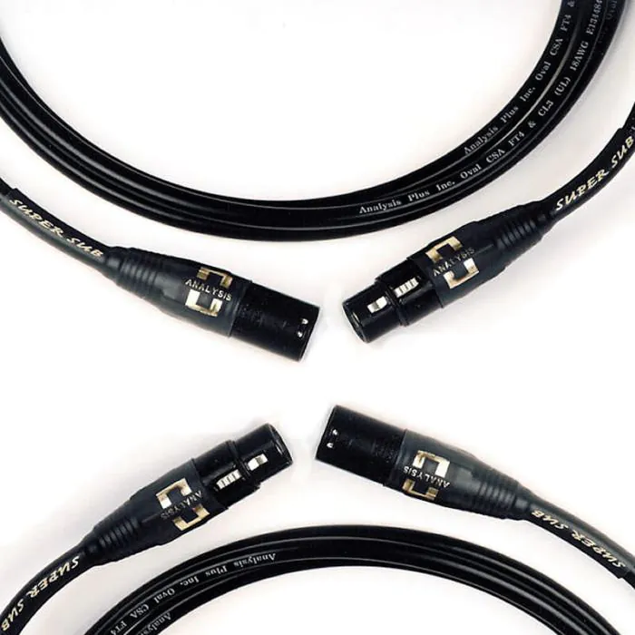 Analysis Plus - Super Sub - XLR Subwoofer Cable