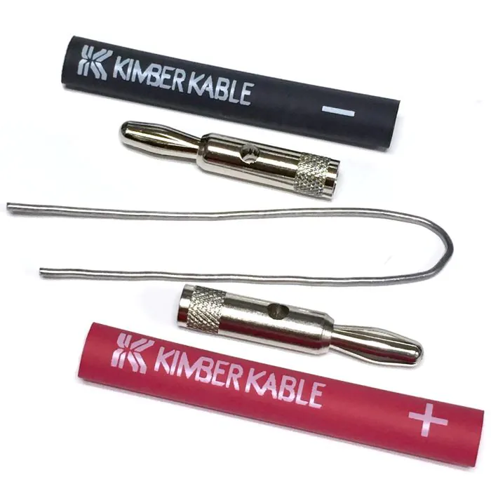 KIMBER KABLE 8VS 約3.2mペア バナナプラグ 高音質 Kimber Kable - SBAN - Speaker Connectors