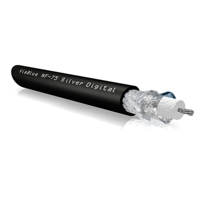 ViaBlue - NF-75 Digital Coax (RCA) Cable with T8 Terminations