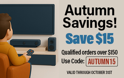 $15 Off Any Purchase of $150 or more! Use code AUTUMN15