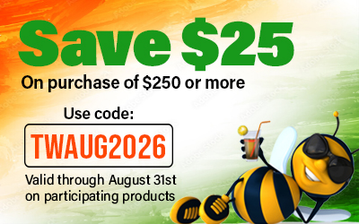 Save $25 on purchase of over $250