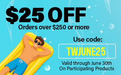 Save $25 on purchase of over $250
